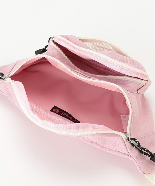 LOVETOXIC(ラブトキシック)の「メッシュポケットウエストBAG(ボディバッグ/ウエストポーチ・キッズ・ブラック/ピンク/サックスブルー・FREE)」の11枚目の写真