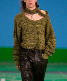 THREE COLLAR PULLOVER