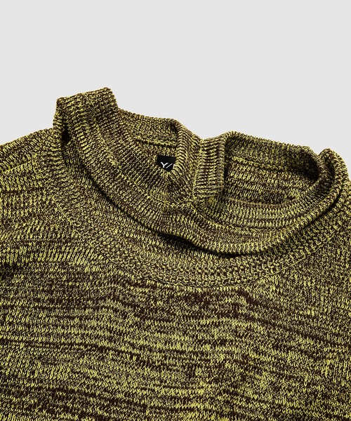 Y/Project（ワイプロジェクト）の「THREE COLLAR PULLOVER（ニット/セーター・メンズ・グリーン系その他・M/L）」の4枚目の写真