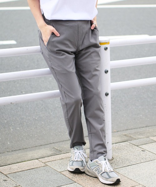 GUNZE（グンゼ）の「【GUNZE×TYPY】スリムテーパードパンツ（その他パンツ・メンズ・グレー/ブラウン/ネイビー/ブラック・XL/M/L）」の3枚目の写真