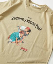 【MASTER FRAME×THE SATURDAY EVENING POST】別注クルーネックTシャツ