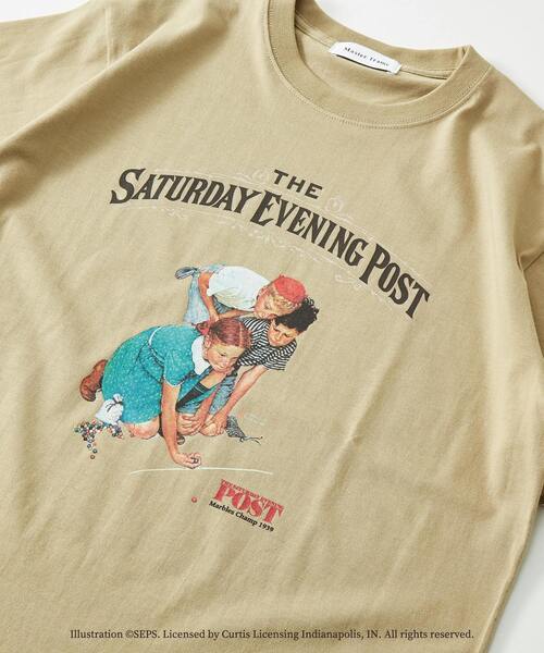 MASTER FRAME（マスターフレーム ）の「【MASTER FRAME×THE SATURDAY EVENING POST】別注クルーネックTシャツ（Tシャツ/カットソー・メンズ・ホワイト/ベージュ/ホワイト系その他/ベージュ系その他/ホワイト系その他2/ホワイト系その他3/ベージュ系その他2/ベージュ系その他3・2/4/3）」の6枚目の写真
