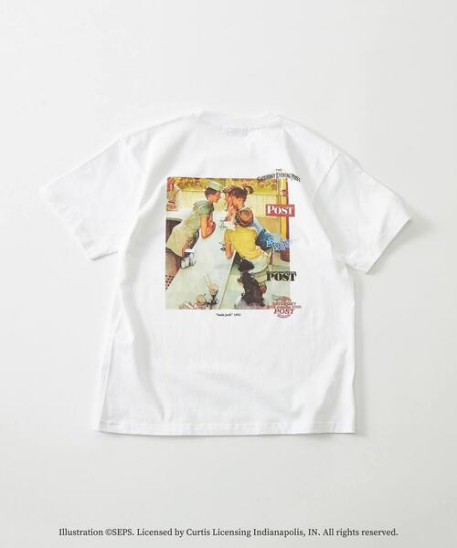 MASTER FRAME（マスターフレーム ）の「【MASTER FRAME×THE SATURDAY EVENING POST】別注クルーネックTシャツ（Tシャツ/カットソー・メンズ・ホワイト/ベージュ/ホワイト系その他/ベージュ系その他/ホワイト系その他2/ホワイト系その他3/ベージュ系その他2/ベージュ系その他3・2/4/3）」の13枚目の写真
