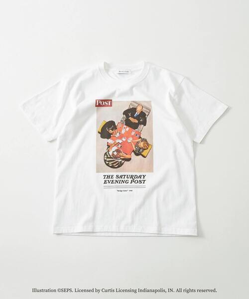 MASTER FRAME（マスターフレーム ）の「【MASTER FRAME×THE SATURDAY EVENING POST】別注クルーネックTシャツ（Tシャツ/カットソー・メンズ・ホワイト/ベージュ/ホワイト系その他/ベージュ系その他/ホワイト系その他2/ホワイト系その他3/ベージュ系その他2/ベージュ系その他3・2/4/3）」の16枚目の写真