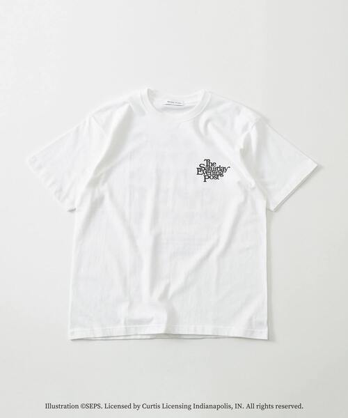 MASTER FRAME（マスターフレーム ）の「【MASTER FRAME×THE SATURDAY EVENING POST】別注クルーネックTシャツ（Tシャツ/カットソー・メンズ・ホワイト/ベージュ/ホワイト系その他/ベージュ系その他/ホワイト系その他2/ホワイト系その他3/ベージュ系その他2/ベージュ系その他3・2/4/3）」の18枚目の写真