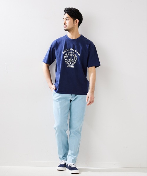 417 EDIFICE（フォーワンセブンエディフィス）の「【MIXTA / ミクスタ】417別注オーバーダイ Tシャツ（Tシャツ/カットソー・メンズ・ホワイト/ブラック/ネイビー・FREE）」の11枚目の写真