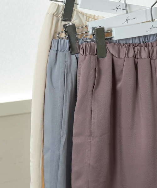 Amiur（エミレ）の「vintage satin pants（その他パンツ・レディース・アイボリー/サックスブルー/ラベンダー・S/M）」の12枚目の写真