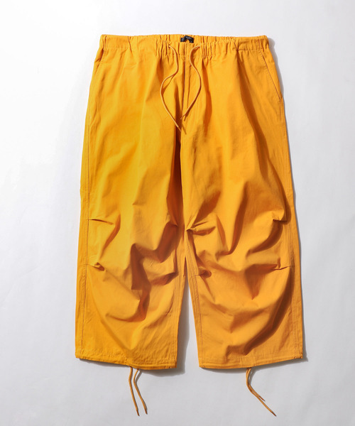 ZIP FIVE(ジップファイブ)の「【loot box】 ルーズシルエットパラシュートパンツ/スノーパンツ(その他パンツ・メンズ・ブラック/オフホワイト/カーキ/オレンジ/マスタード/グリーン・MEDIUM/LARGE)」の1枚目の写真