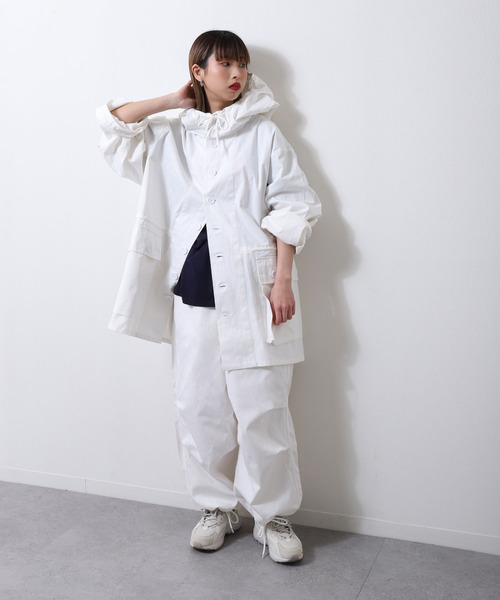 ZIP FIVE(ジップファイブ)の「【loot box】 ルーズシルエットパラシュートパンツ/スノーパンツ(その他パンツ・メンズ・ブラック/オフホワイト/カーキ/オレンジ/マスタード/グリーン・MEDIUM/LARGE)」の9枚目の写真