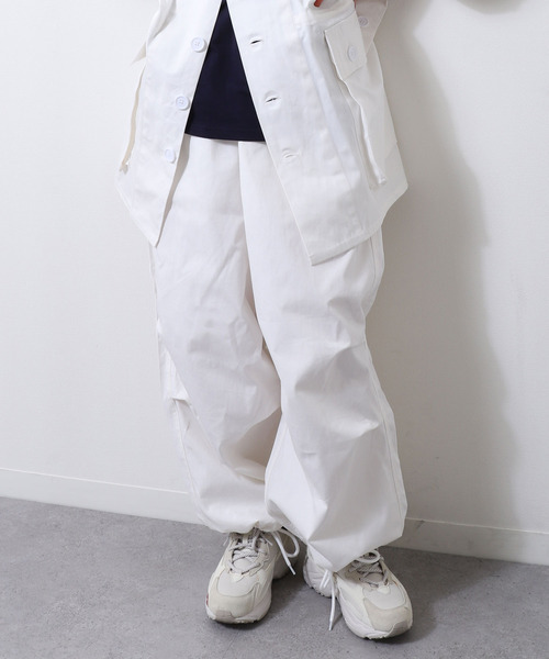 ZIP FIVE(ジップファイブ)の「【loot box】 ルーズシルエットパラシュートパンツ/スノーパンツ(その他パンツ・メンズ・ブラック/オフホワイト/カーキ/オレンジ/マスタード/グリーン・MEDIUM/LARGE)」の16枚目の写真