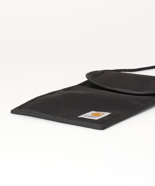 Carhartt WIP（カーハートダブリューアイピー）の「Carhartt WIP/カーハートダブリューアイピー ネックポーチ COLLINS NECK POUCH I020835（ショルダーバッグ・メンズ・ブラック/グリーン・FREE）」の4枚目の写真
