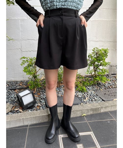 PHILLY(フィリー)の「タックショートパンツ(その他パンツ・レディース・ベージュ/ブラック・FREE)」の18枚目の写真