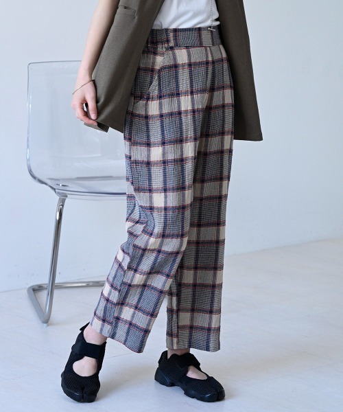 LUPILIEN（ルピリアン）の「MADE IN INDIA◇ガーゼチェック