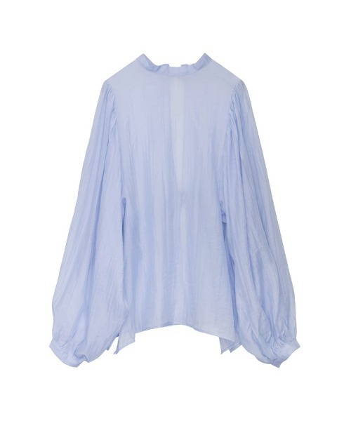 Re:EDIT（リエディ）の「前後2WAYボリュームスリーブシアーブラウス（シャツ/ブラウス・レディース・ブラック/オフホワイト/ピンク/イエロー/グリーン/ブルー・MEDIUM/LARGE）」の5枚目の写真