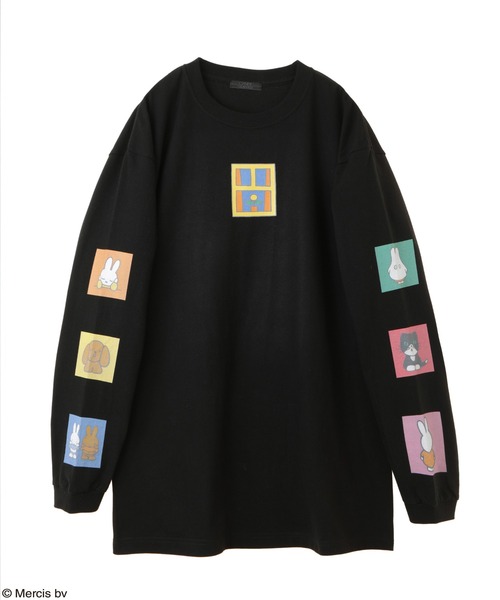 Candy Stripper（キャンディストリッパー）の「MIFFY AND FRIENDS L/S Tシャツ（Tシャツ/カットソー・レディース・オフホワイト/ピンク/ブラック/ライトブルー・2）」の16枚目の写真