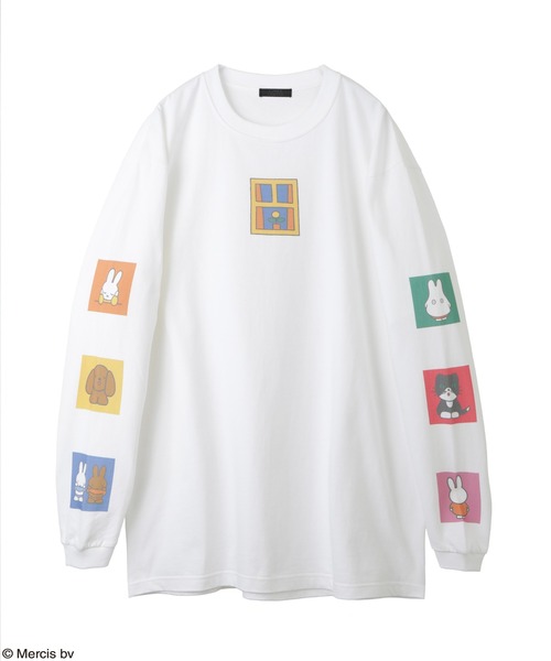 Candy Stripper（キャンディストリッパー）の「MIFFY AND FRIENDS L/S Tシャツ（Tシャツ/カットソー・レディース・オフホワイト/ピンク/ブラック/ライトブルー・2）」の13枚目の写真