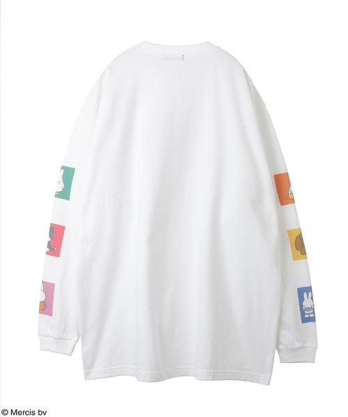 Candy Stripper（キャンディストリッパー）の「MIFFY AND FRIENDS L/S Tシャツ（Tシャツ/カットソー・レディース・オフホワイト/ピンク/ブラック/ライトブルー・2）」の17枚目の写真
