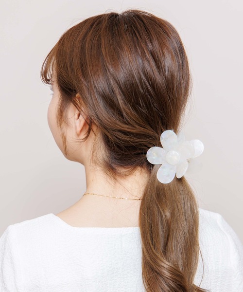 ヘアークリップdenim flowerレース添え　No.366 BL649X22P_038_L.jpg