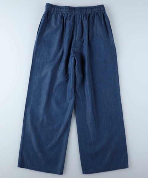 HONEYSUCKLE ROSE(ハニーサックルローズ)の「【HONEYSUCKLE ROSE】サマーデニムイージーパンツ(デニムパンツ・レディース・ダークインディゴブルー/ライトインディゴブルー・L/S/M)」の6枚目の写真