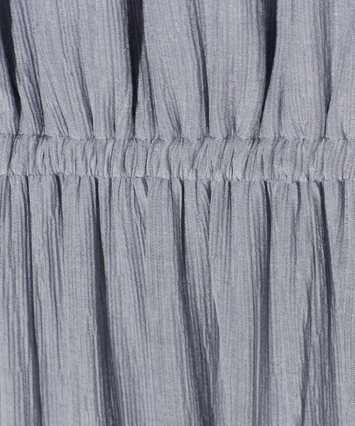 TORTE（トルテ）の「楊柳ティアードノースリワンピース（ワンピース・レディース・ライトグレー/ライトブルー/ブラック/イエロー・FREE）」の16枚目の写真