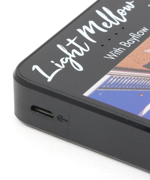 BAYFLOW（ベイフロー）の「【EIZIN SUZUKI×BAYFLOW】モバイルバッテリー（スマホグッズ・レディース・ブラック/ホワイト・0）」の6枚目の写真