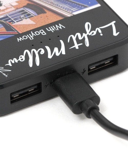BAYFLOW（ベイフロー）の「【EIZIN SUZUKI×BAYFLOW】モバイルバッテリー（スマホグッズ・レディース・ブラック/ホワイト・0）」の11枚目の写真