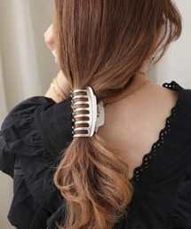 Bab（バブ）の「メタルヘアクリップ（バレッタ/ヘアクリップ・レディース）」