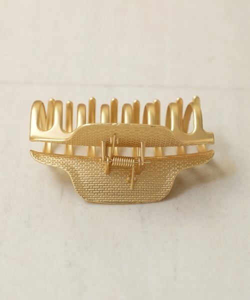 Bab（バブ）の「メタルヘアクリップ（バレッタ/ヘアクリップ・レディース・ゴールド/シルバー・ONESIZE）」の3枚目の写真