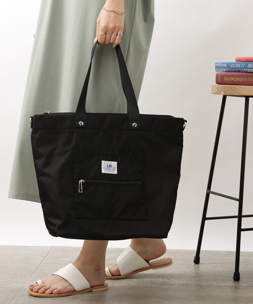 DRESKIP（ドレスキップ）の「◆【Lee】別注 ポケットトートバッグ（トートバッグ・レディース・ブラック/グリーン/グレー・00）」の17枚目の写真
