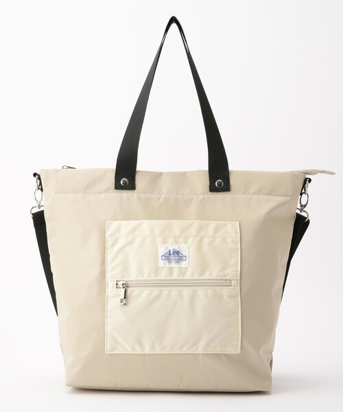 DRESKIP（ドレスキップ）の「◆【Lee】別注 ポケットトートバッグ（トートバッグ・レディース・ブラック/グリーン/グレー・00）」の15枚目の写真