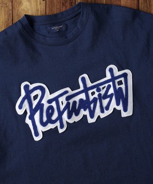 BACK NUMBER（バックナンバー）の「【BACK NUMBER】ストリートプリントＴシャツ（Tシャツ/カットソー・メンズ・オレンジ/グリーン/ネイビー・XL/M/S/L）」の7枚目の写真