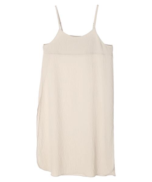 AMERICAN HOLIC（アメリカンホリック）の「ワッシャーキャミワンピース（ワンピース・レディース・ブラック/オレンジ/ライトベージュ・M/L）」の17枚目の写真