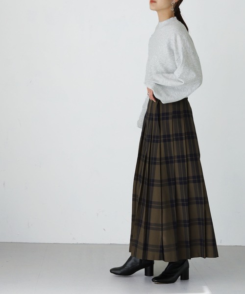 HER CLOSET(ハークローゼット)の「【shemoshelly】WEB限定サスティナブルハイネックニットプルオーバー(Tシャツ/カットソー・レディース・ライトグレー/ライトブルー/ブラック/パープル/ライトグリーン/アイボリー・M)」の13枚目の写真