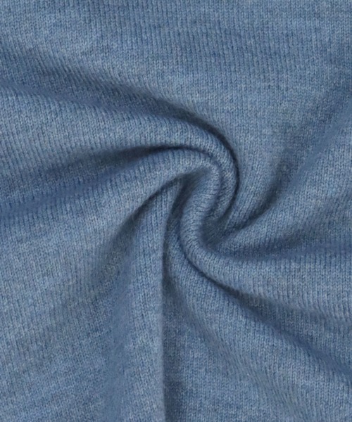HER CLOSET(ハークローゼット)の「【shemoshelly】WEB限定サスティナブルハイネックニットプルオーバー(Tシャツ/カットソー・レディース・ライトグレー/ライトブルー/ブラック/パープル/ライトグリーン/アイボリー・M)」の16枚目の写真