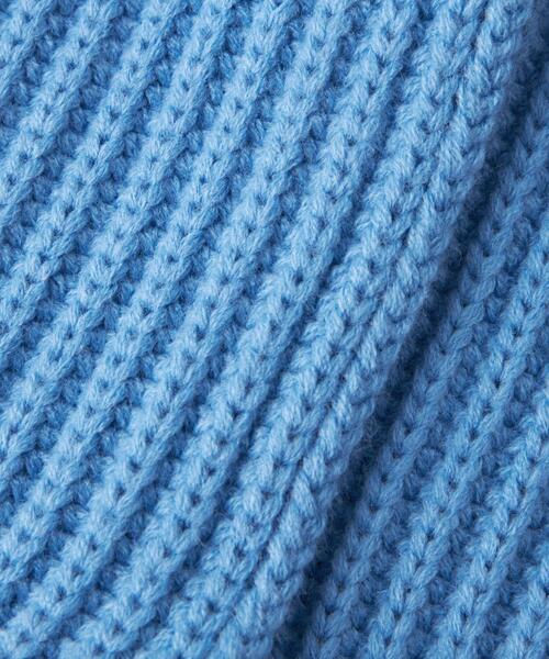 CITEN（シテン）の「＜CITEN＞ニットフード バラクラバ（ニットキャップ/ビーニー・レディース・ブラウン/オフホワイト/ケリー/コバルトブルー/クリーム/ライトグレー・FREE）」の20枚目の写真