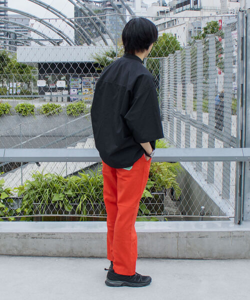 GLOSTER（グロスター）の「【GLOSTER/グロスター】コットンリネン イージーワークパンツ（その他パンツ・メンズ・ベージュ/アイボリー/オリーブ/オレンジ/ネイビー・S/M/L）」の14枚目の写真