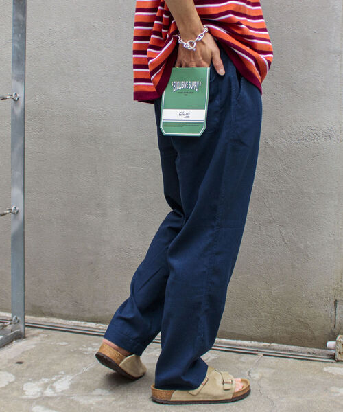 GLOSTER（グロスター）の「【GLOSTER/グロスター】コットンリネン イージーワークパンツ（その他パンツ・メンズ・ベージュ/アイボリー/オリーブ/オレンジ/ネイビー・S/M/L）」の22枚目の写真