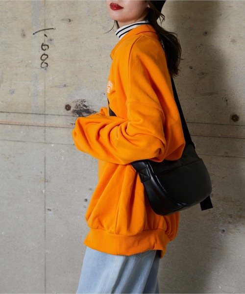 WEGO（ウィゴー）の「WEGO/ハーフムーンショルダーバッグ（ショルダーバッグ・レディース・ブルー/グリーン/ホワイト/ブラック・FREE）」の10枚目の写真