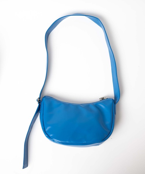 WEGO（ウィゴー）の「WEGO/ハーフムーンショルダーバッグ（ショルダーバッグ・レディース・ブルー/グリーン/ホワイト/ブラック・FREE）」の19枚目の写真