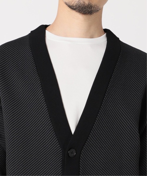 EDIFICE SELECT(エディフィスセレクト)の「スポンディッシュ リラックス ニット カーディガン (ツイル)(カーディガン/ボレロ・メンズ・ベージュ/ネイビー/ブラウン/グレー/グリーン・SMALL/MEDIUM/LARGE)」の17枚目の写真