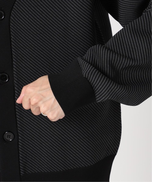 EDIFICE SELECT(エディフィスセレクト)の「スポンディッシュ リラックス ニット カーディガン (ツイル)(カーディガン/ボレロ・メンズ・ベージュ/ネイビー/ブラウン/グレー/グリーン・SMALL/MEDIUM/LARGE)」の13枚目の写真