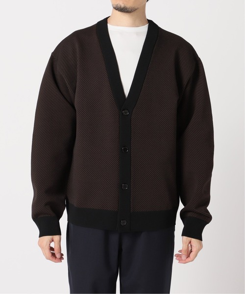 EDIFICE SELECT(エディフィスセレクト)の「スポンディッシュ リラックス ニット カーディガン (ツイル)(カーディガン/ボレロ・メンズ・ベージュ/ネイビー/ブラウン/グレー/グリーン・SMALL/MEDIUM/LARGE)」の18枚目の写真