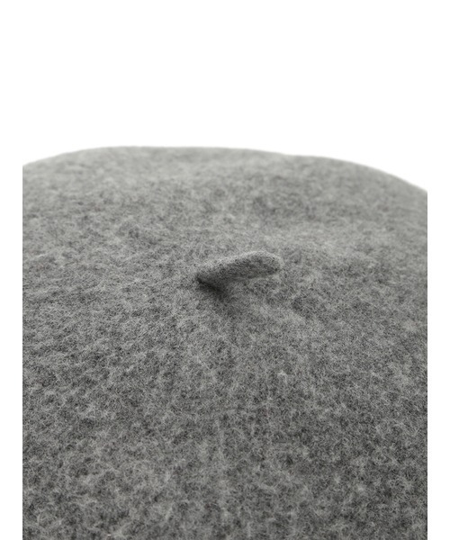 Mila Owen（ミラオーウェン）の「バスクベレー帽（ハンチング/ベレー帽・レディース・グレー/グレイッシュベージュ/ブラック・FREE）」の7枚目の写真