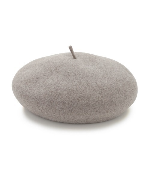 Mila Owen（ミラオーウェン）の「バスクベレー帽（ハンチング/ベレー帽・レディース・グレー/グレイッシュベージュ/ブラック・FREE）」の11枚目の写真