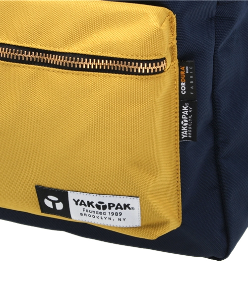 VENCEEXCHANGE(ヴァンスエクスチェンジ)の「YAKPAKヤックパック配色リュック(バックパック/リュック・メンズ・ワインレッド/イエロー・FREE)」の8枚目の写真