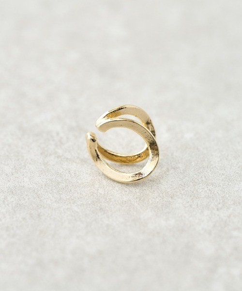 BEARDSLEY(ビアズリー)の「ダブルラインイヤーカフ(イヤーカフ・レディース・シルバー/ゴールド・FREE)」の5枚目の写真