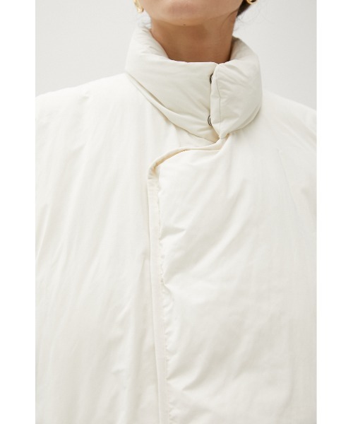 crie conforto(クリーコンフォルト)の「ステッチレス中綿ベスト(ダウンベスト・レディース・アイボリー/カーキ・SMALL/MEDIUM)」の8枚目の写真