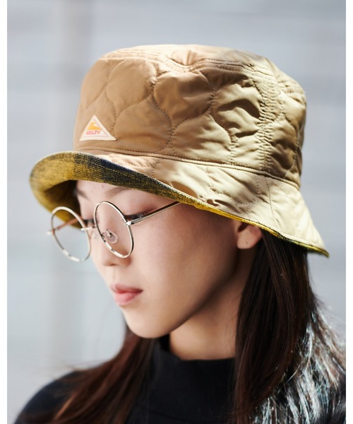 KELTY（ケルティ）の「KELTY/ケルティ　リバーシブルバケットハット（ハット・レディース・ブラック/ベージュ/ブラウン/オリーブ・FREE）」の3枚目の写真