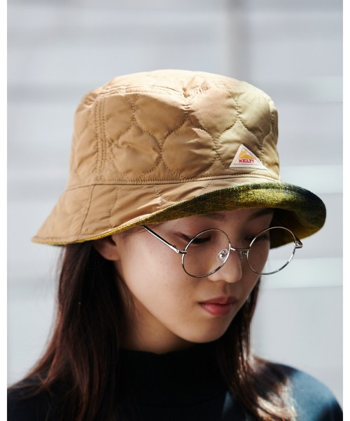 KELTY（ケルティ）の「KELTY/ケルティ　リバーシブルバケットハット（ハット・レディース・ブラック/ベージュ/ブラウン/オリーブ・FREE）」の16枚目の写真
