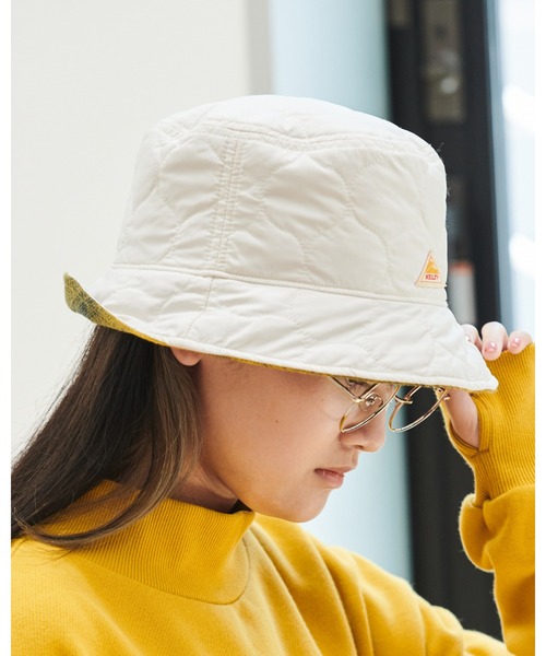 KELTY（ケルティ）の「KELTY/ケルティ　リバーシブルバケットハット（ハット・レディース・ブラック/ベージュ/ブラウン/オリーブ・FREE）」の21枚目の写真